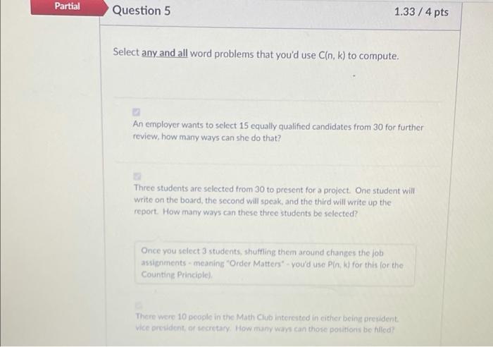 Solved Which Problems Would It Be? (A,B,C,D,E) I Can Select | Chegg.com