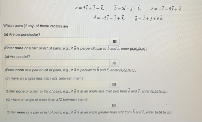 1 Point Let A B C And Y Be The Three Dimensional Chegg Com