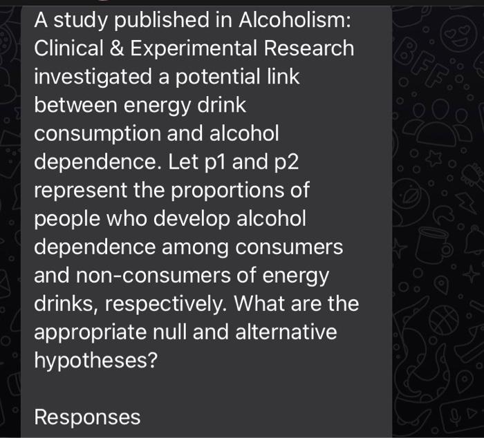 a research study of 6000 lifetime drinkers