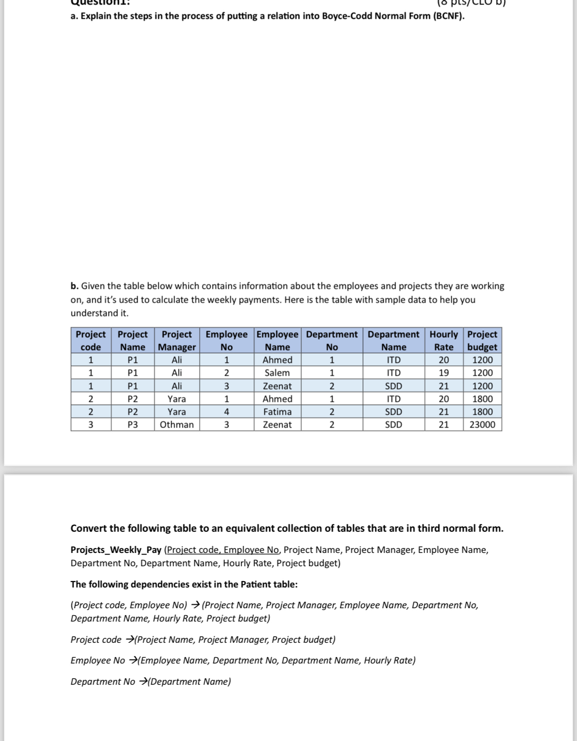 Solved a. ﻿Explain the steps in the process of putting a | Chegg.com