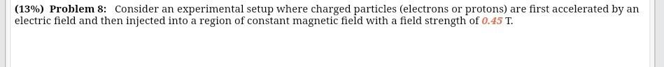 Solved (13%) Problem 8: Consider an experimental setup where | Chegg.com