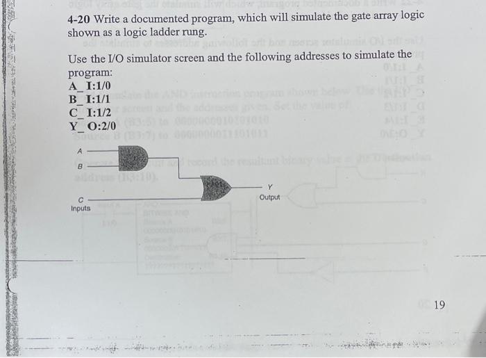 Solved 4-20 Write a documented program, which will simulate | Chegg.com