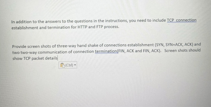 Solved In addition to the answers to the questions in the | Chegg.com