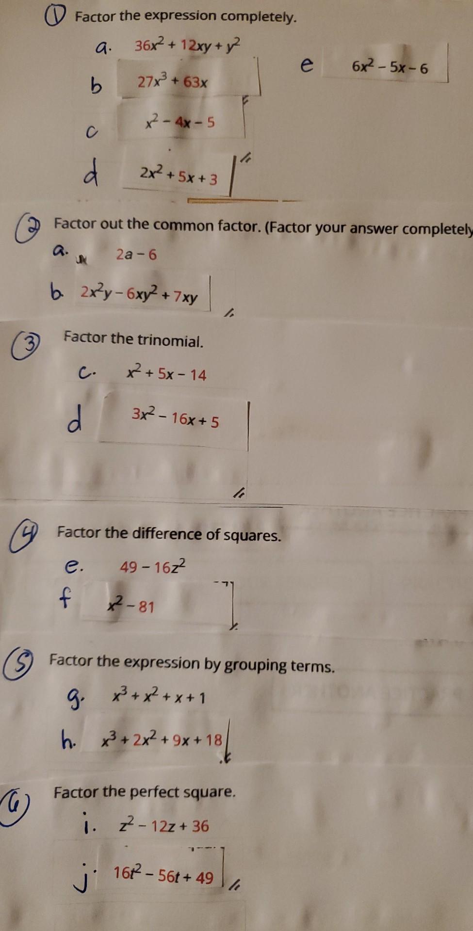 Solved Factor The Expression Completely A 36x2 12xy y2 B Chegg solved-factor-the-expression-completely-a-36x2-12xy-y2-b-chegg