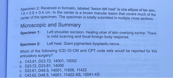 Solved 8.28. The following documentation is from the health