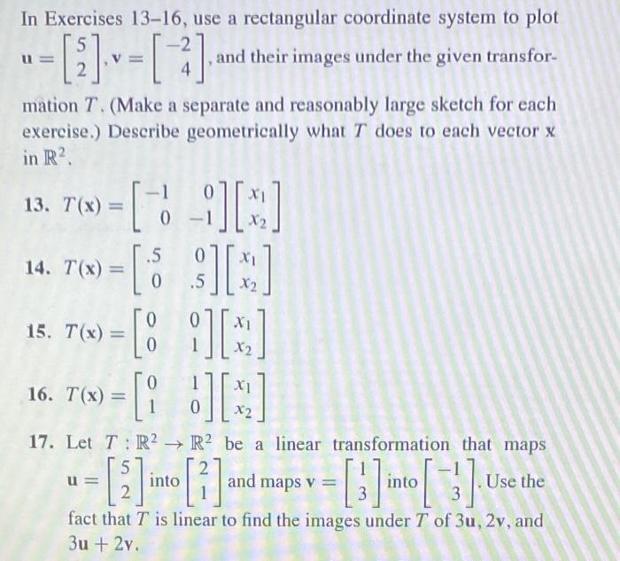 Solved In Exercises 13-16, use a rectangular coordinate | Chegg.com