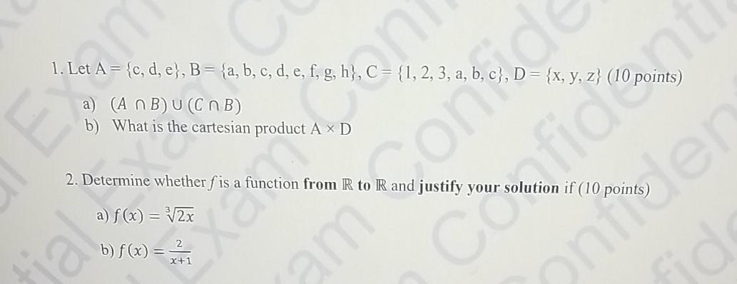 Solved Us 1 Let C D E B A B C D E F G H Chegg Com