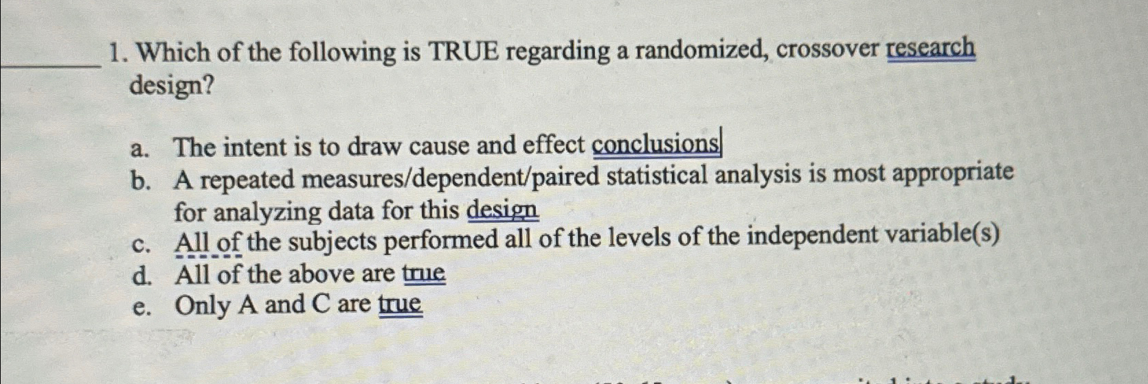 Solved Which of the following is TRUE regarding a | Chegg.com