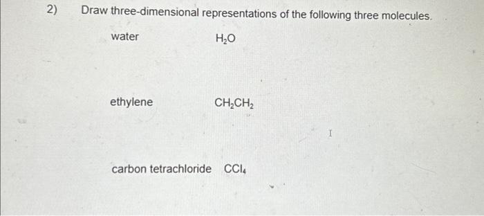 Solved Of the three compounds in problem 2 (above), which | Chegg.com