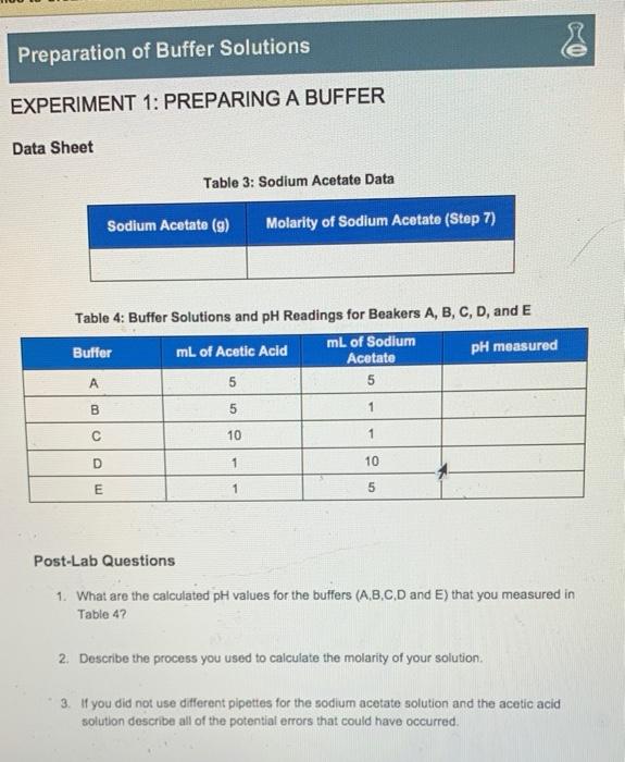 Solved Look at Table 4 in the procedure portion of the