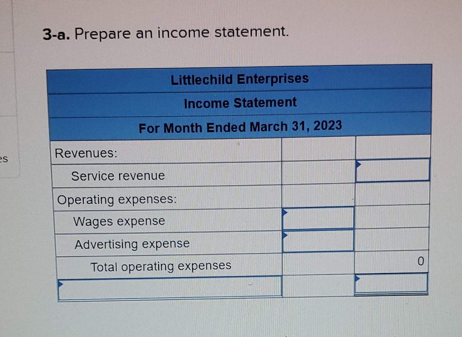 3-a-prepare-an-income-statement-chegg