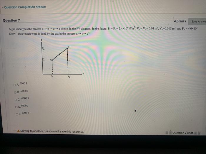 Solved Question Completion Status: 4 points Save Answe | Chegg.com