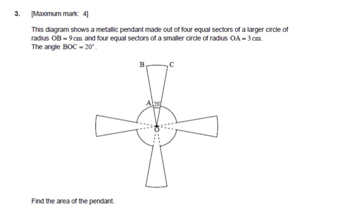 Solved 3. [Maximum mark: 4) This diagram shows a metallic | Chegg.com