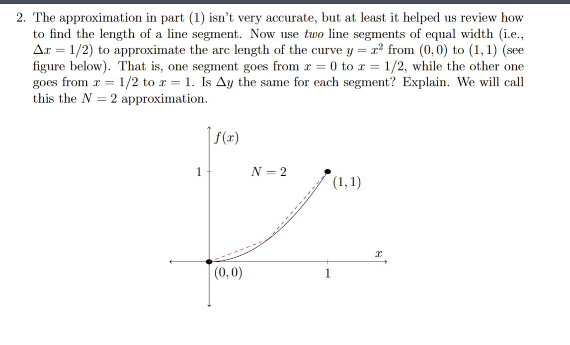 Solved The approximation in part (1) ﻿isn't very accurate, | Chegg.com