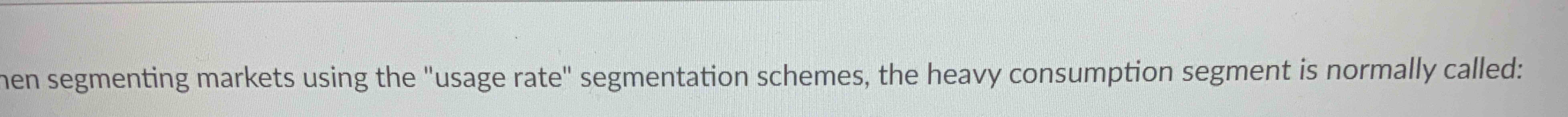 Solved en segmenting markets using the 