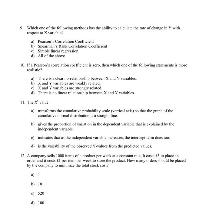 Solved Section 1: Multiple Choice Questions (Choose ONE best | Chegg.com