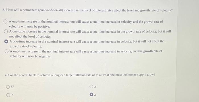 Solved Inflation - End Of Chapter Problem Suppose That The | Chegg.com