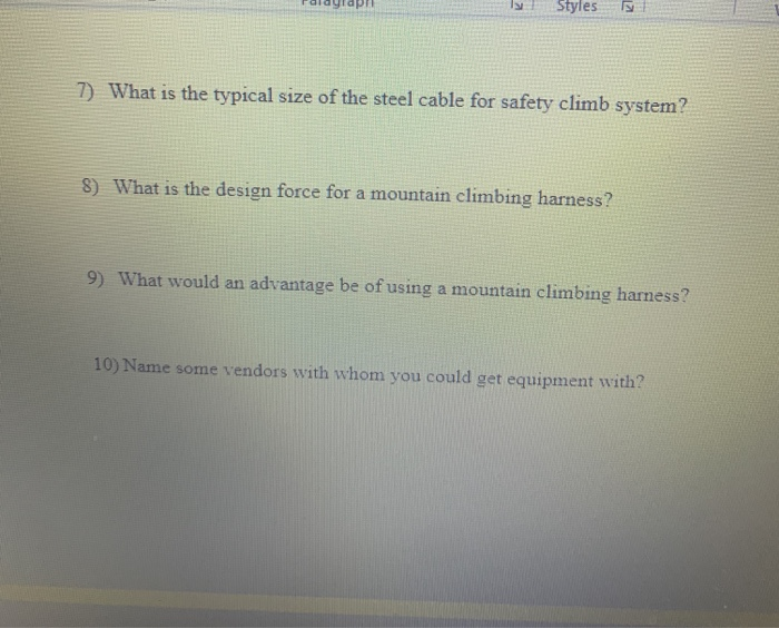 Solved Safety and Safety Equipment Questions Name Date 1)