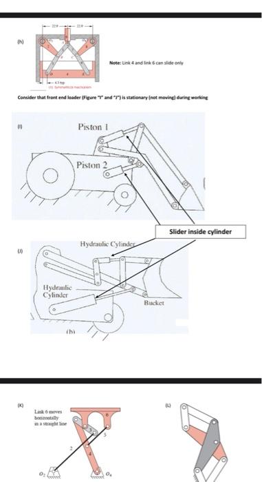 Solved Home Work 1 Calculate The Mobility Of Linkages And | Chegg.com