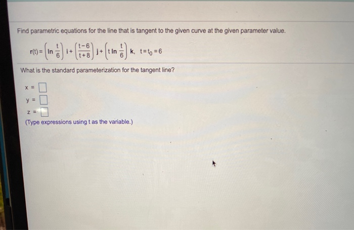 solved-find-parametric-equations-for-the-line-that-is-chegg