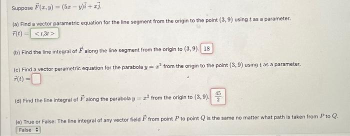 Solved Suppose F X Y 5x−y I Xj A Find A Vector