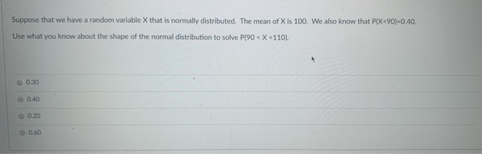 Solved Suppose that we have a random variable X that is | Chegg.com