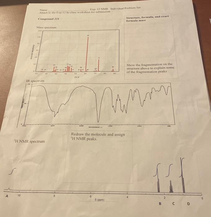 Solved Part 3. Combined Spectral Analysis (Individual | Chegg.com