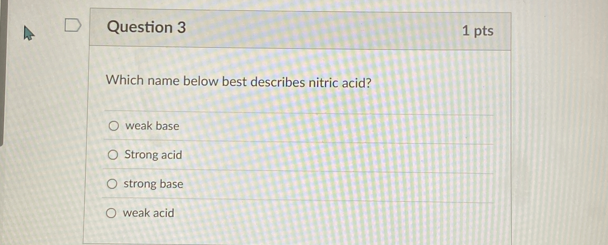 Solved Question 31 ﻿ptsWhich name below best describes