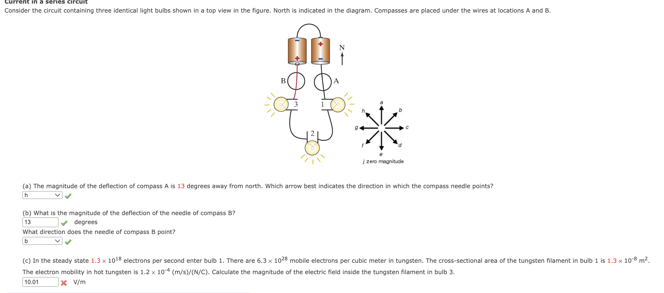 Solved Consider the circuit containing three identical light | Chegg.com
