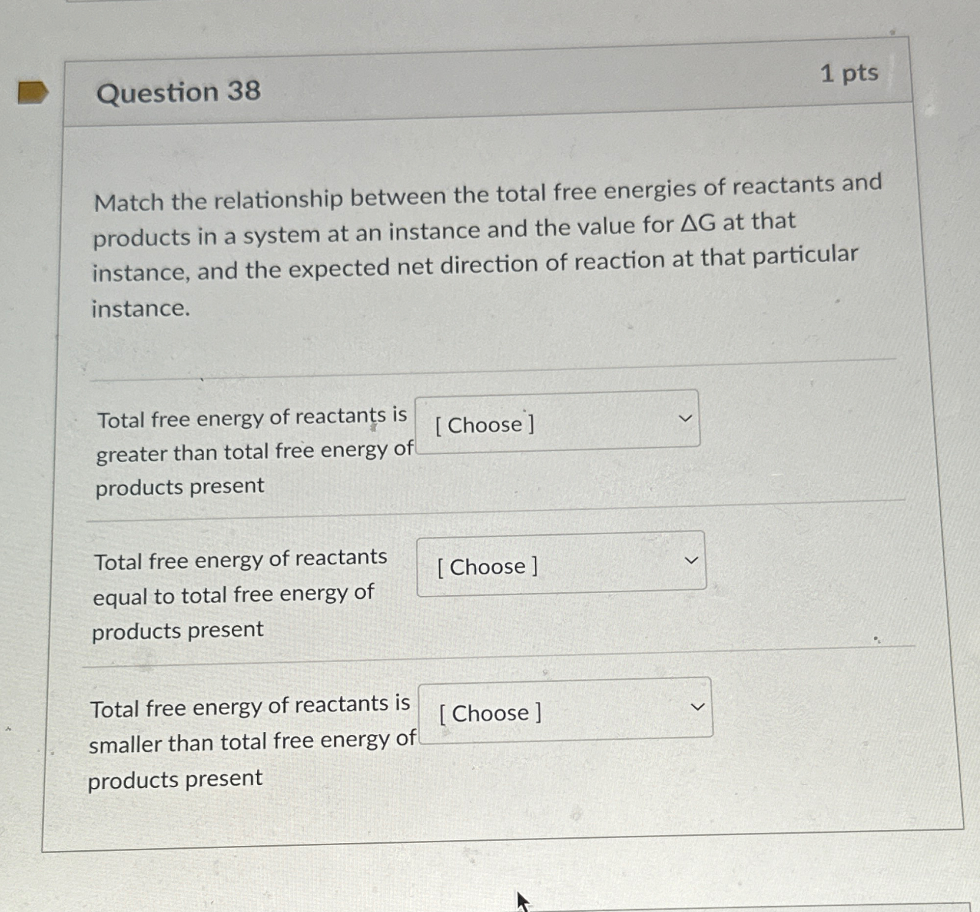 Solved Question 381 ﻿ptsMatch the relationship between the | Chegg.com