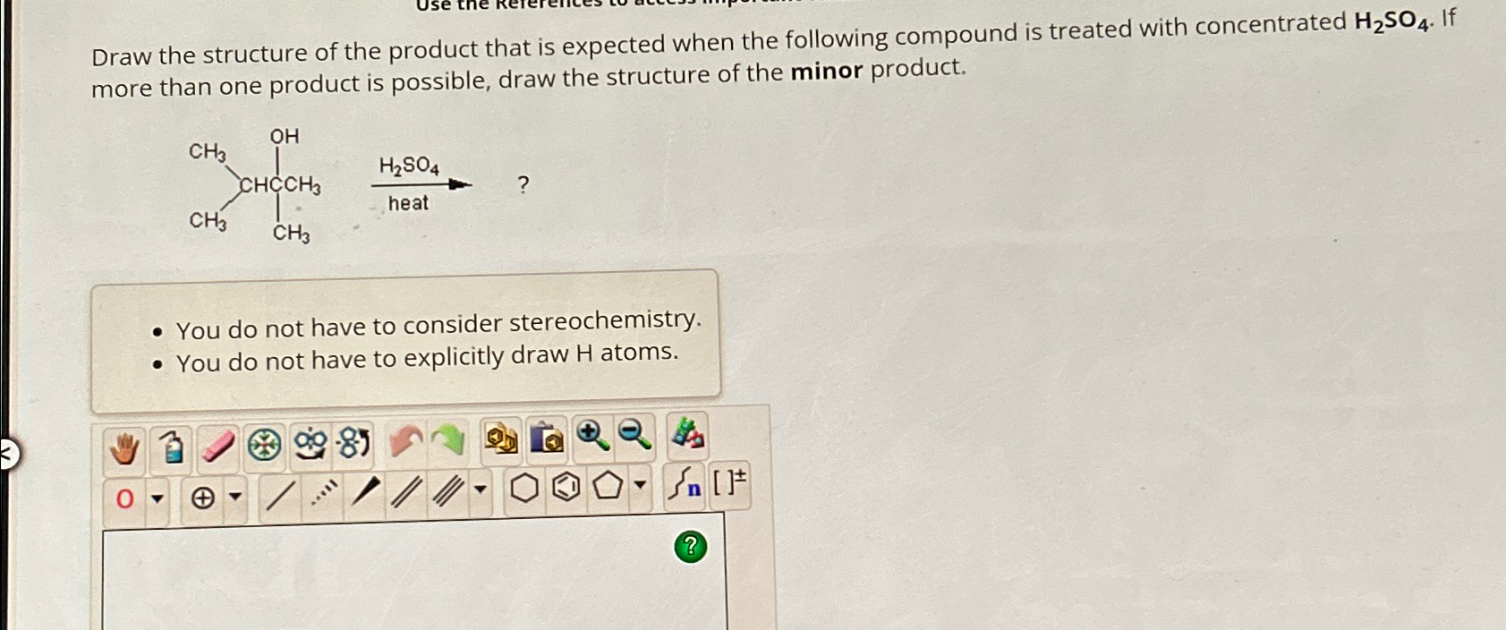 Solved Draw The Structure Of The Product That Is Expected | Chegg.com