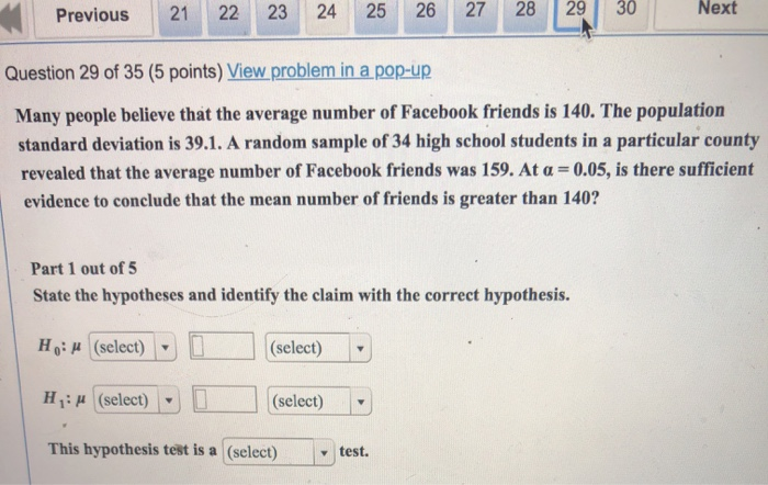 Solved Previous 21 22 23 24 25 26 27 28 29 30 Next Question | Chegg.com
