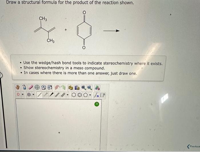 Solved Draw a structural formula for the product of the | Chegg.com