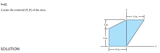 Solved 9-21.9-62.Locate the centroid (x,y) ﻿of the | Chegg.com