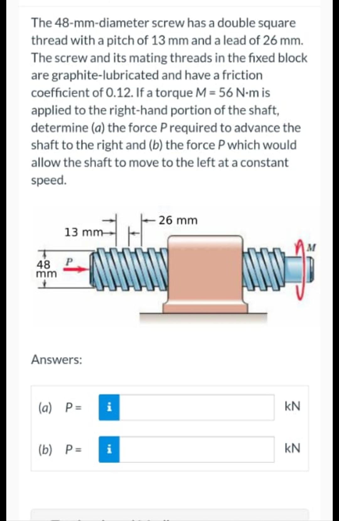 Square thread store