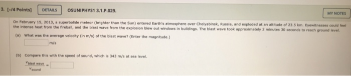 Solved 3. [-14 Points] DETAILS OSUNIPHYS1 3.1.P.029. MY | Chegg.com