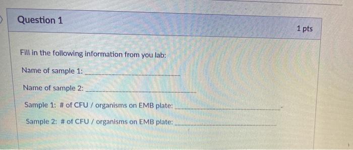 Solved D Question 4 1 pts Which of the following has the | Chegg.com