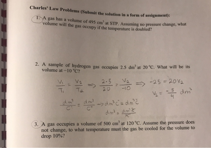 Solved Charles Law Problems Submit The Solution In A Form Chegg Com   Image 