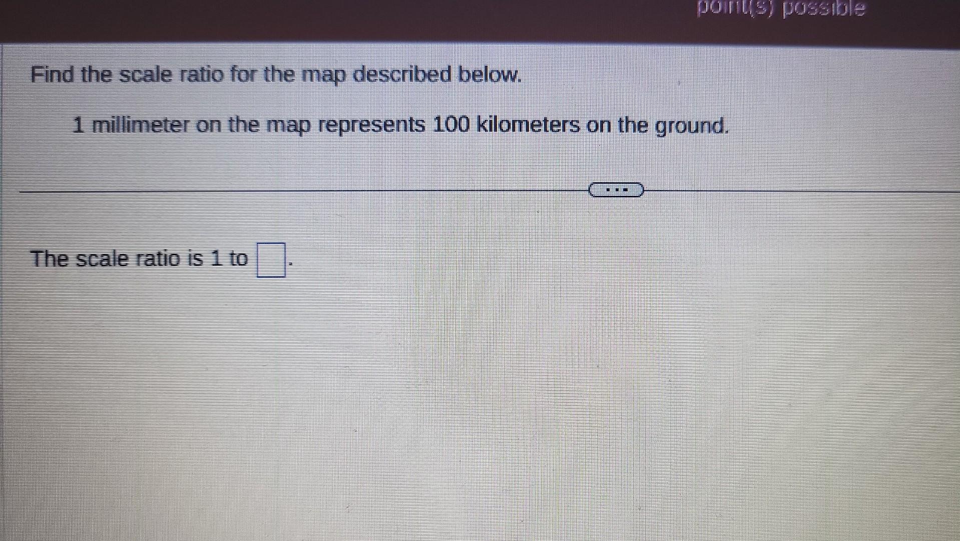 solved-find-the-scale-ratio-for-the-map-described-below-1-chegg