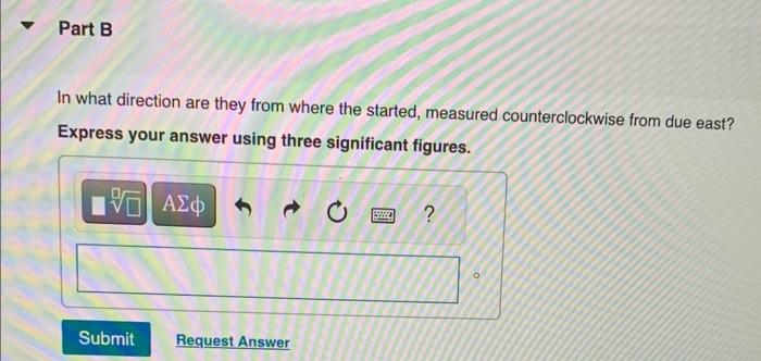 Solved Someone drives 250 km west before turning to go 98 km | Chegg.com