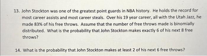 John Stockton makes NBA history! - Basketball Network - Your daily dose of  basketball