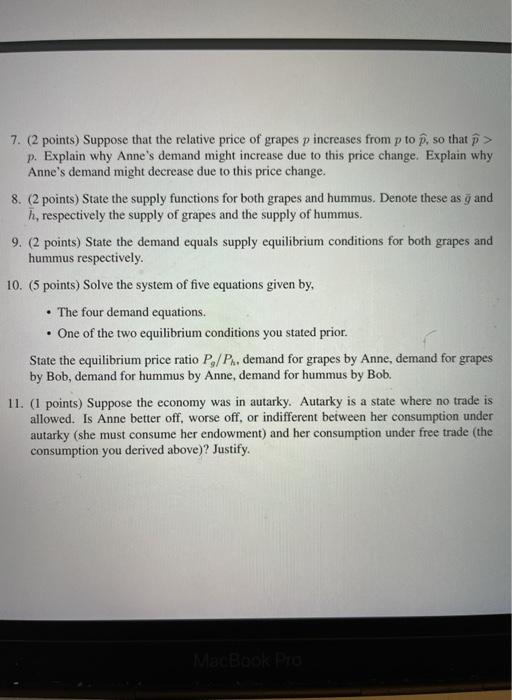 Consider The Following Economy Consider An Economy Chegg