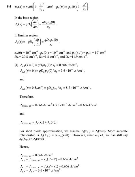 in this excercese (semiconductors by Chenming Hu, | Chegg.com