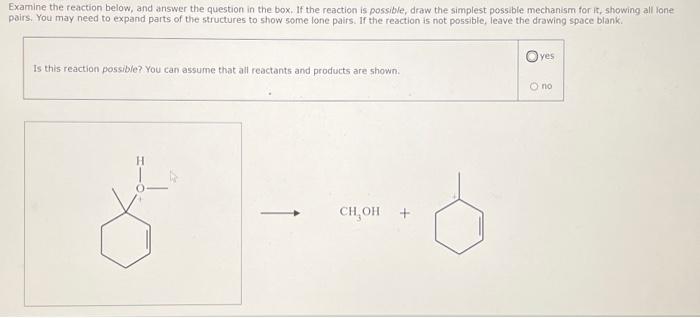 Solved Examine the reaction below, and answer the question | Chegg.com