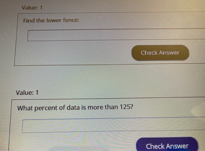 Solved 1. Use the boxplot below to answer the following | Chegg.com