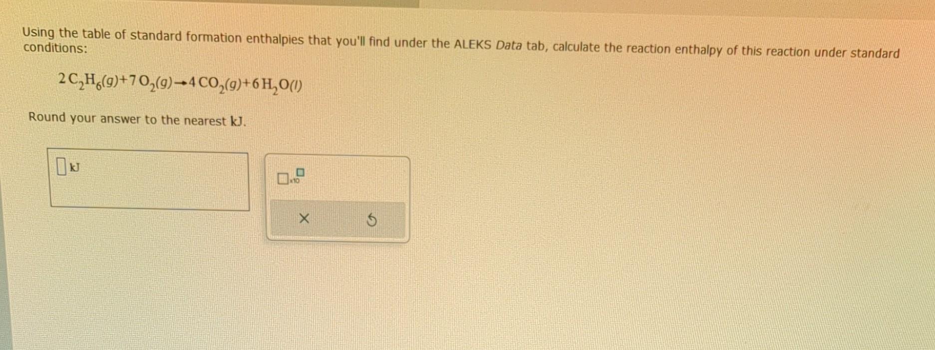 Solved Using the table of standard formation enthalpies that | Chegg.com