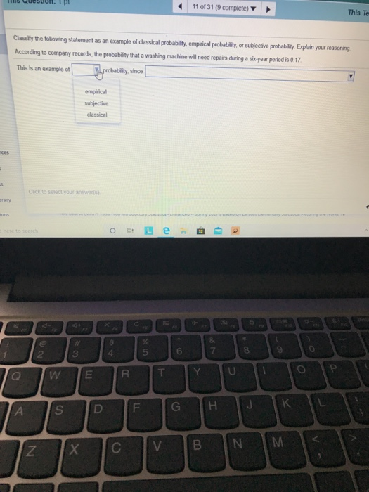 Solved The probability that an event will happen is PE)= | Chegg.com