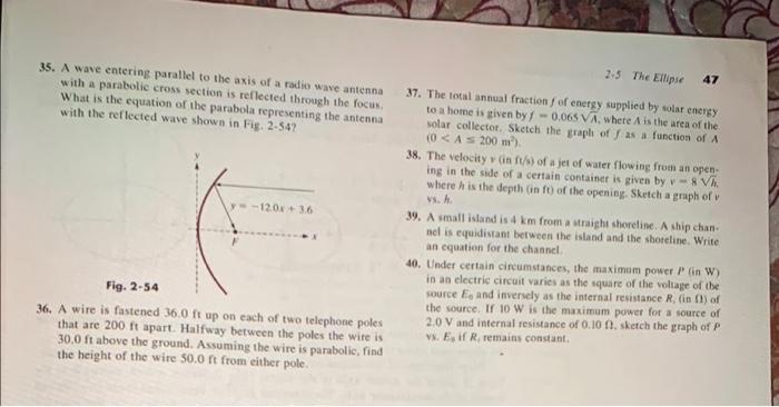 Solved Exercises 2-4, page 46-47, problems: 1. 8. 9. 13. 14. | Chegg.com