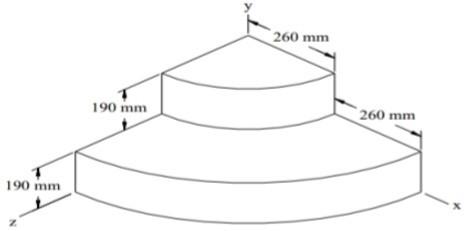 Solved The concrete steps shown in Fig. are in the shape of | Chegg.com