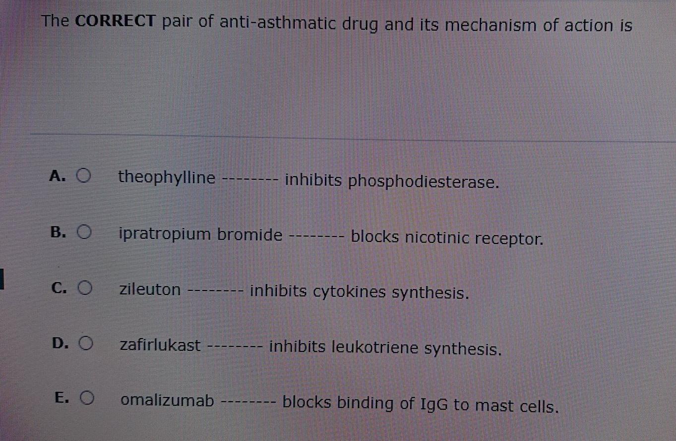 ipratropium mechanism of action